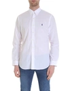 RALPH LAUREN POLO RALPH LAUREN WHITE BUTTON-DOWN SHIRT