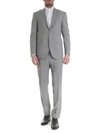 CORNELIANI ALL-OVER HOUNDSTOOTH PATTERN SUIT