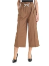 DONDUP IOLE TROUSERS IN KHAKI COLOR