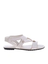TOD'S TOD'S WHITE SANDALS