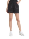 KENZO STYLIZED HIGH-WAISTED SHORTS