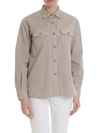 ASPESI TAUPE-COLORED SHIRT WITH POCKETS,H720 2561 85136