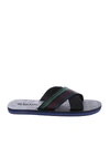 PAUL SMITH MURPHY SLIPPERS IN BLACK