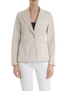 ASPESI SINGLE-BREASTED JACKET IN BEIGE,H306 G248 85044