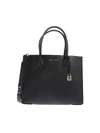 MICHAEL KORS MERCER HANDBAG IN BLACK