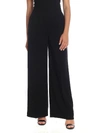 ASPESI PALAZZO PANTS IN BLACK,0106 2088 10241