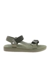 MELISSA SCENTED RUBBER SANDALS IN ARMY GREEN