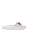 MELISSA SCENTED RUBBER SLIDES IN WHITE
