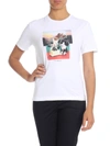 PAUL SMITH DOG AND BONE PRINTED T-SHIRT IN WHITE
