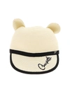 KARL LAGERFELD CHOUPETTE HAT IN BUTTER COLOR