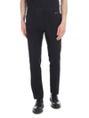 VALENTINO BLACK TROUSERS WITH SIDE BAND