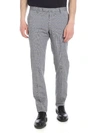 INCOTEX GREY PRINCE OF WALES TROUSERS
