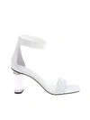 KENDALL + KYLIE LEXX SANDALS IN WHITE