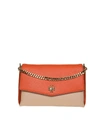 TORY BURCH KIRA BAG IN COLOR-BLOCK LEATHER