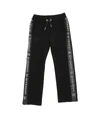 GIVENCHY BLACK TRACKSUIT PANTS WITH LOGO BANDS