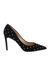 VALENTINO GARAVANI ROCKSTUD SPIKE PUMPS IN BLACK