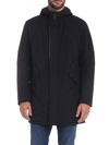 HERNO LAMINAR GORE-TEX PARKA IN BLACK WITH HOOD