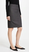 Theory Edition Pencil Skirt In Charcoal