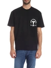 MCQ BY ALEXANDER MCQUEEN FREE YOUR SOUL T-SHIRT IN BLACK,536455 RNT06 1000