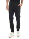 DONDUP ROBBY TROUSERS IN DARK GRAY