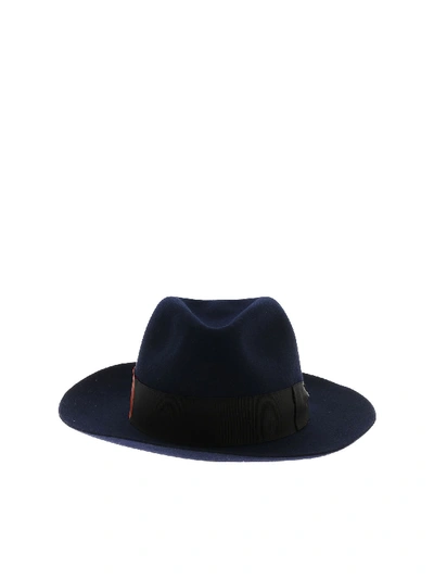 Borsalino Alexandria Hat In Blue