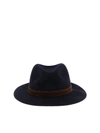 BORSALINO ALEXANDRIA HAT IN BLUE,39 0060 0410