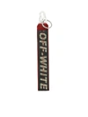 OFF-WHITE INDUSTRIAL KEY RING IN GRAY AND RED