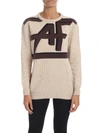 Alberta Ferretti Intarsia-knit Jumper In Beige