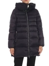 ADD ADD BLACK QUILTED DOWN JACKET