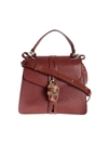 CHLOÉ ABY DAY MEDIUM BAG IN BROWN LEATHER