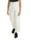 Isabel Marant Daliska Cropped Cotton Denim Pants In White