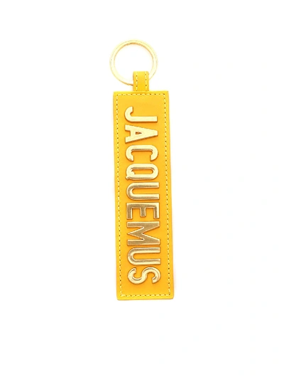 Jacquemus Le Porte Keyrings In Yellow