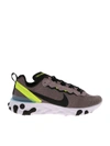 NIKE REACT ELEMENT 55 SNEAKERS DOVE GRAY COLOR