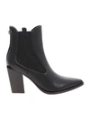 PINKO PINKO ENDINE POINTED ANKLE BOOTS IN BLACK