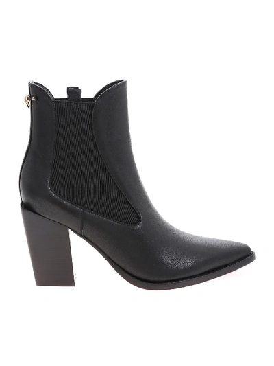 Pinko Endine Pointed Ankle Boots In Black
