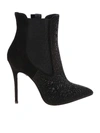 PINKO PINKO BRAIES POINTED ANKLE BOOTS IN BLACK