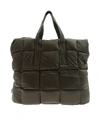 ASPESI ARMY GREEN QUILTED BAG