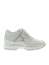 HOGAN INTERACTIVE SNEAKERS IN PEARLY WHITE