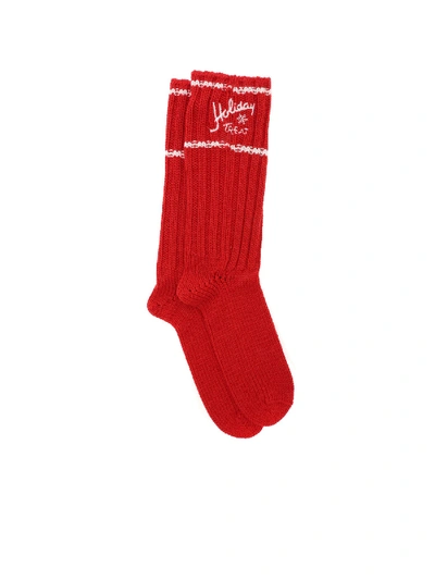 Philosophy Di Lorenzo Serafini Holiday Treat Socks In Red