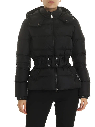 Moncler Don Down Jacket In Black