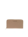 ORCIANI NUDE COLOR WALLET WITH LOGO