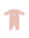 BONPOINT CHERRY ROMPER SUIT IN PINK