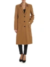 DONDUP COAT IN CAMEL COLOR WITH JEWEL DETAILS