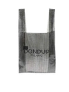 DONDUP PVC HOUNDSTOOTH SHOPPING BAG