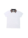 GUCCI TIGER WEB COLLAR POLO IN WHITE,564298 XJBEP 9061