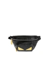 FENDI YELLOW BAG BUGS BELT BAG IN BLACK