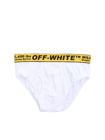 Off-white White Slip With Branded Band