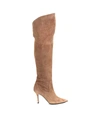 MARC ELLIS BOOTS IN BEIGE WITH STUDDED DETAIL,MA11 TORTORA