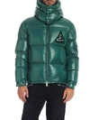 MONCLER WILSON DOWN JACKET IN GREEN