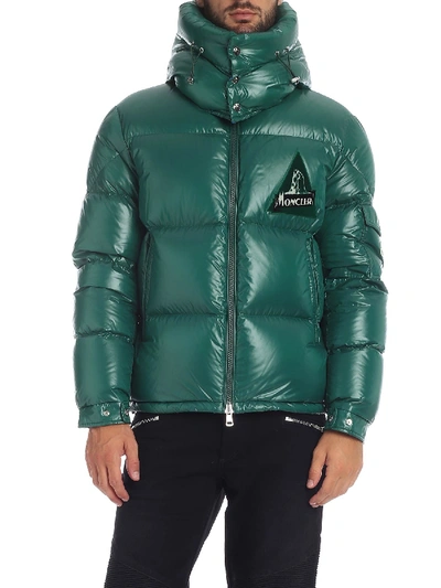 Moncler Wilson Down Jacket In Green